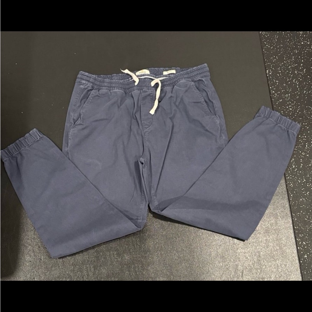 Men's marine layer slate blue Blue Pull-On Jogger Pants size XL